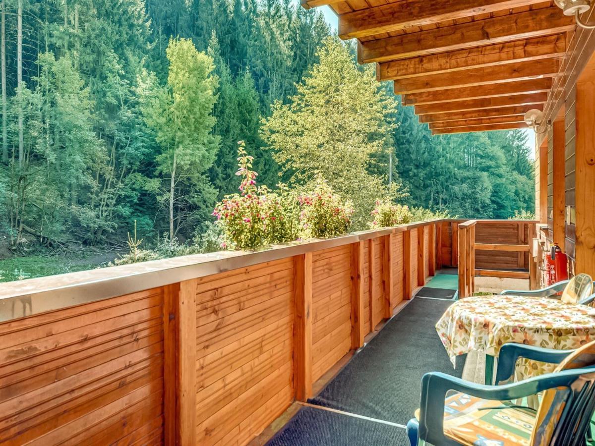 Apartment Thuringian Forest With Balcony Gießübel Eksteriør billede