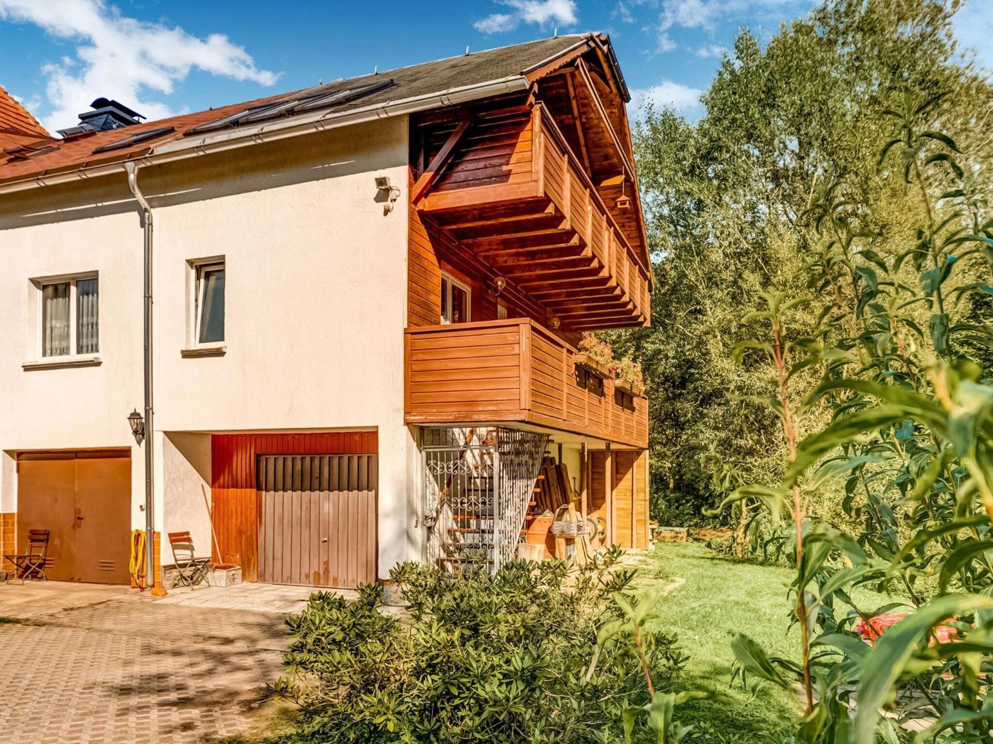 Apartment Thuringian Forest With Balcony Gießübel Eksteriør billede